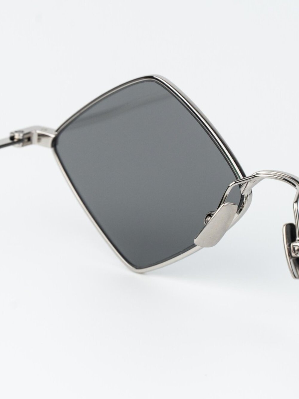 Saint Laurent Women Sunglasses Silver Flash SL302LISA 010 NEW AUTHENTIC - Picture 7 of 15